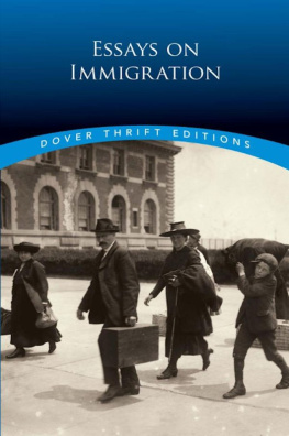 Bob Blaisdell Essays on Immigration (Dover Thrift Editions)