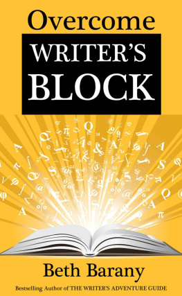 Beth Barany - Overcome writers block