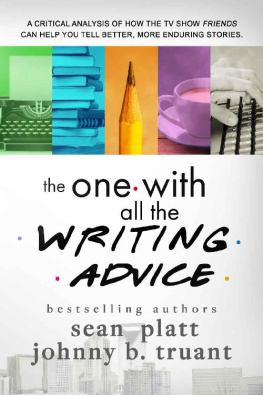 Sean Platt - The One With All the Writing Advice