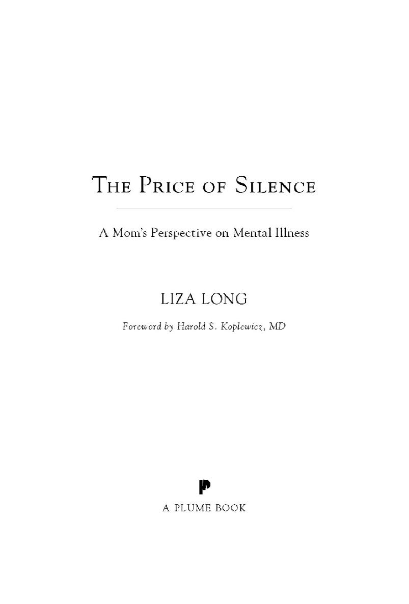 The Price of Silence A Moms Perspective on Mental Illness - image 1