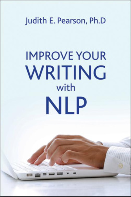 Judith Pearson Improve Your Writing with NLP