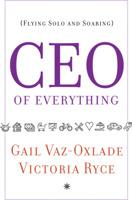 Gail Vaz-Oxlade and Victoria Ryce - CEO of Everything