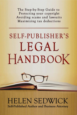 Helen Sedwick - Self-Publishers Legal Handbook