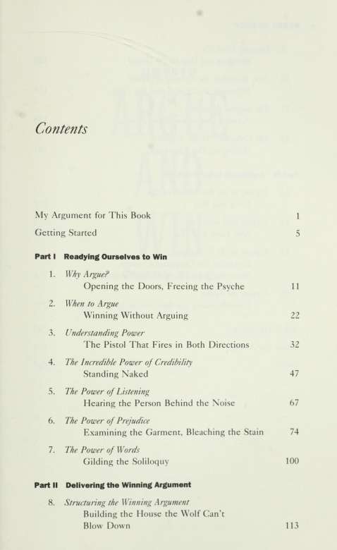 HOW TO ARGUE AND WIN EVERY TIME My Argument for This Book The art of arguing is - photo 7