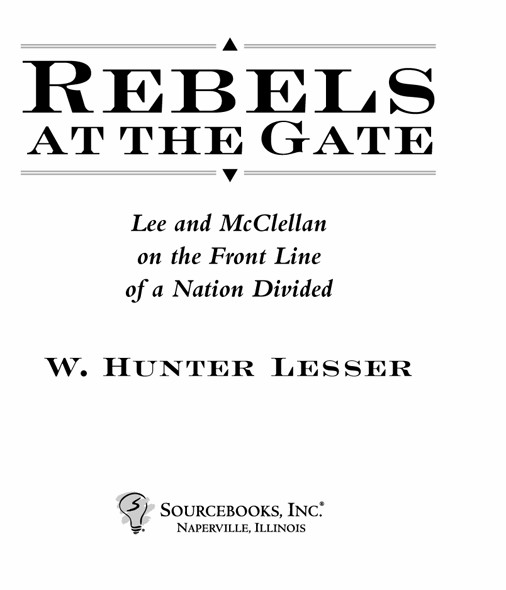 Copyright c 2004 by W Hunter Lesser Cover and internal design c 2004 by - photo 2