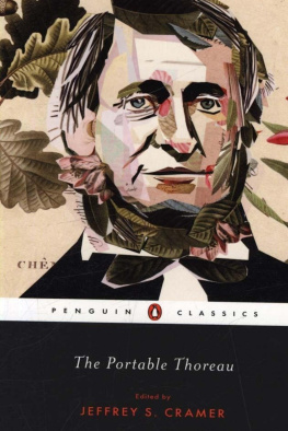 Henry David Thoreau The Portable Thoreau