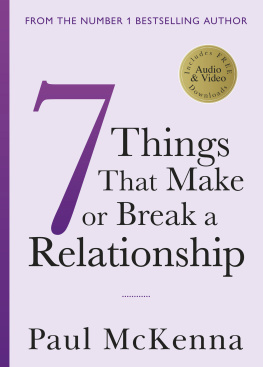 Paul McKenna - Seven Things That Make or Break a Relationship