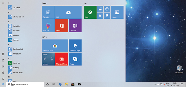 The start menu also has a slightly new layout and has been simplified reducing - photo 3