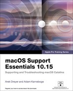 Adam Karneboge - macOS Support Essentials 10.15 - Apple Pro Training Series: Supporting and Troubleshooting macOS Catalina