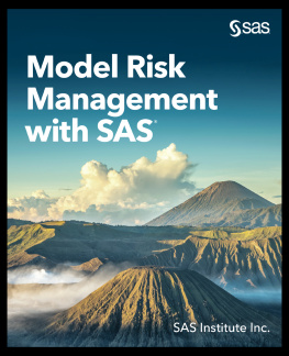 SAS - Model Risk Management with SAS