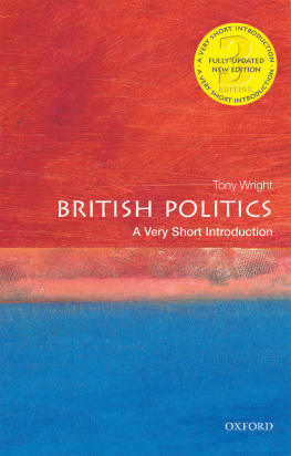 Tony Wright - British Politics: A Very Short Introduction