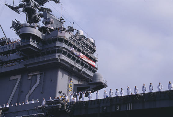 USS Abraham Lincoln site of President Bushs Mission Accomplished speech on 1 - photo 3