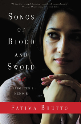 Fatima Bhutto Songs of Blood and Sword