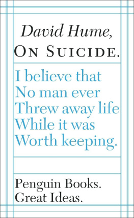 David Hume - On Suicide