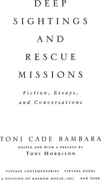 CONTENTS PREFACE Deep Sightings and Rescue Missions is unlike other books by - photo 2