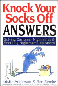 title Knock Your Socks Off Answers Solving Customer Nightmares - photo 1