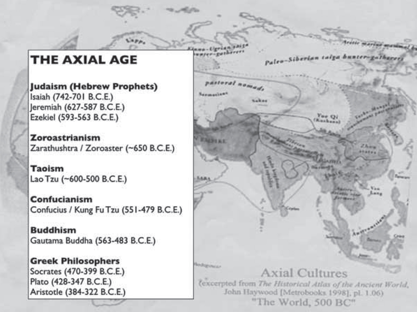 THE AXIAL AGE adapted from Cahills Desire of the Everlasting Hills 1999 - photo 3