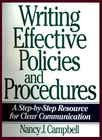 title Writing Effective Policies and Procedures A Step-by-step Resource - photo 1