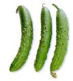 Japanese cucumbers are smaller thinner and sweeter than normal cucumbers and - photo 9