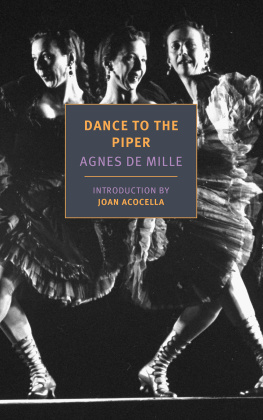 Agnes de Mille Dance to the Piper