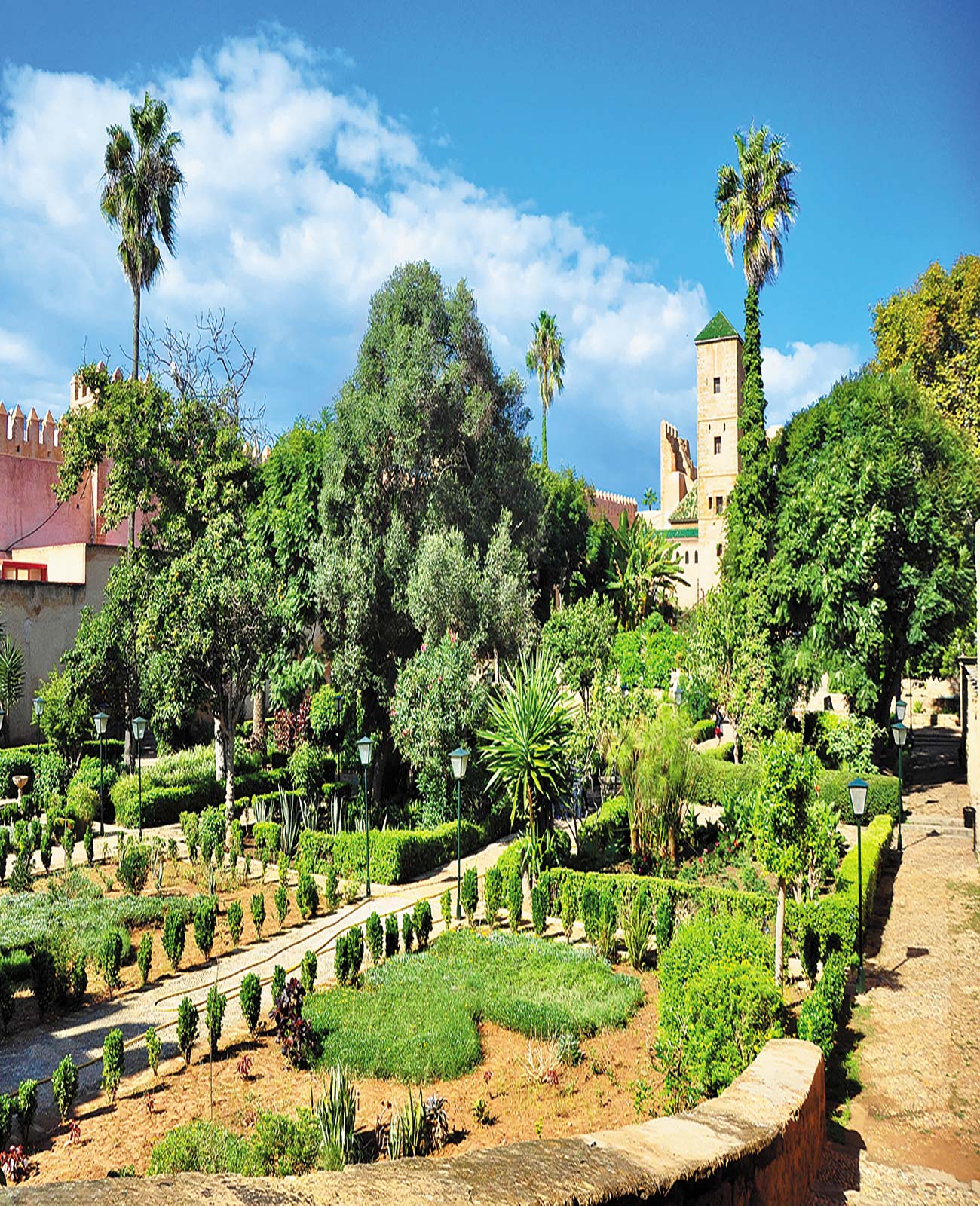 the Andalusian Gardens of Rabats Kasbah Celebrating on the - photo 14