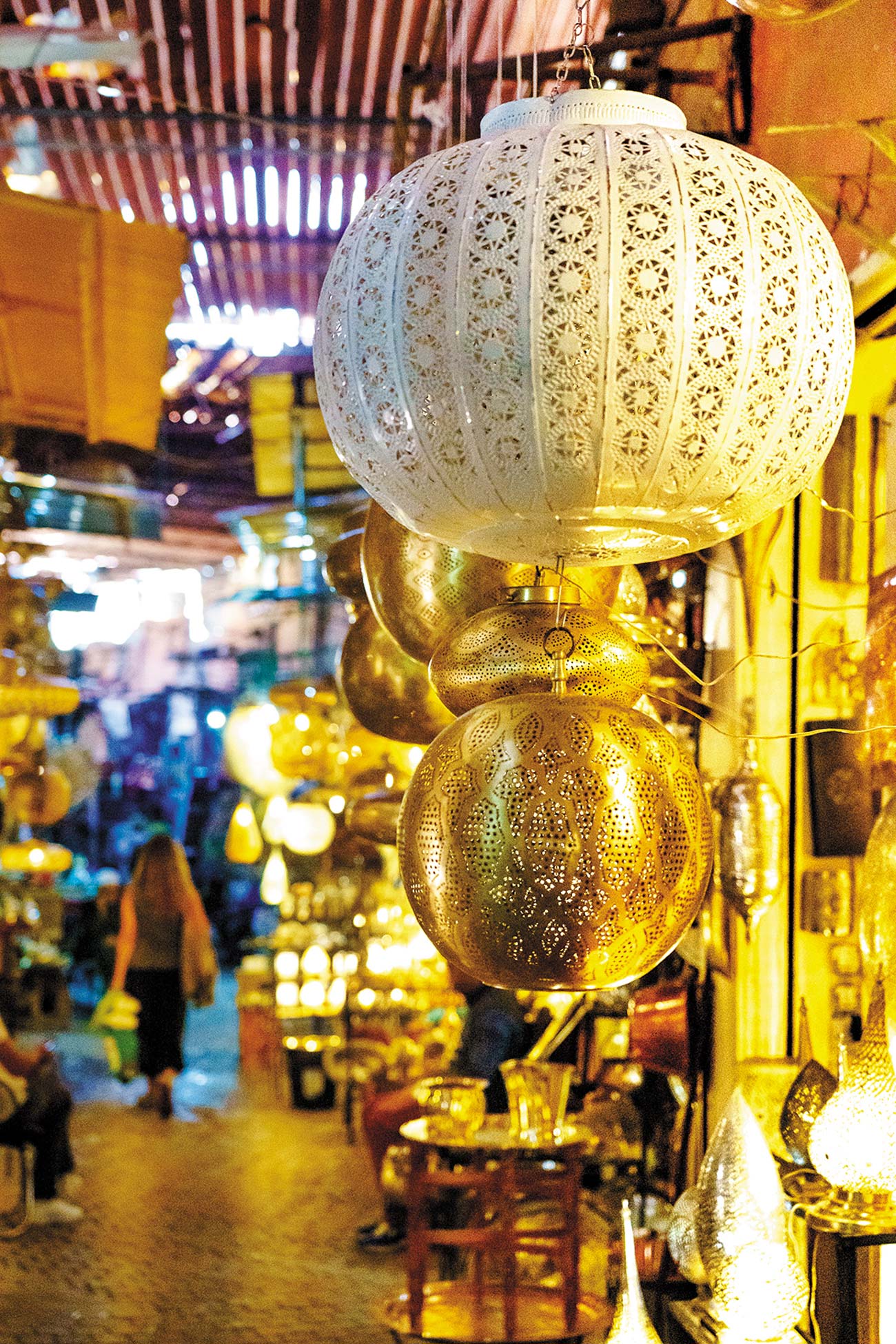 Haggling in one of Moroccos famous or markets where navigating the - photo 16