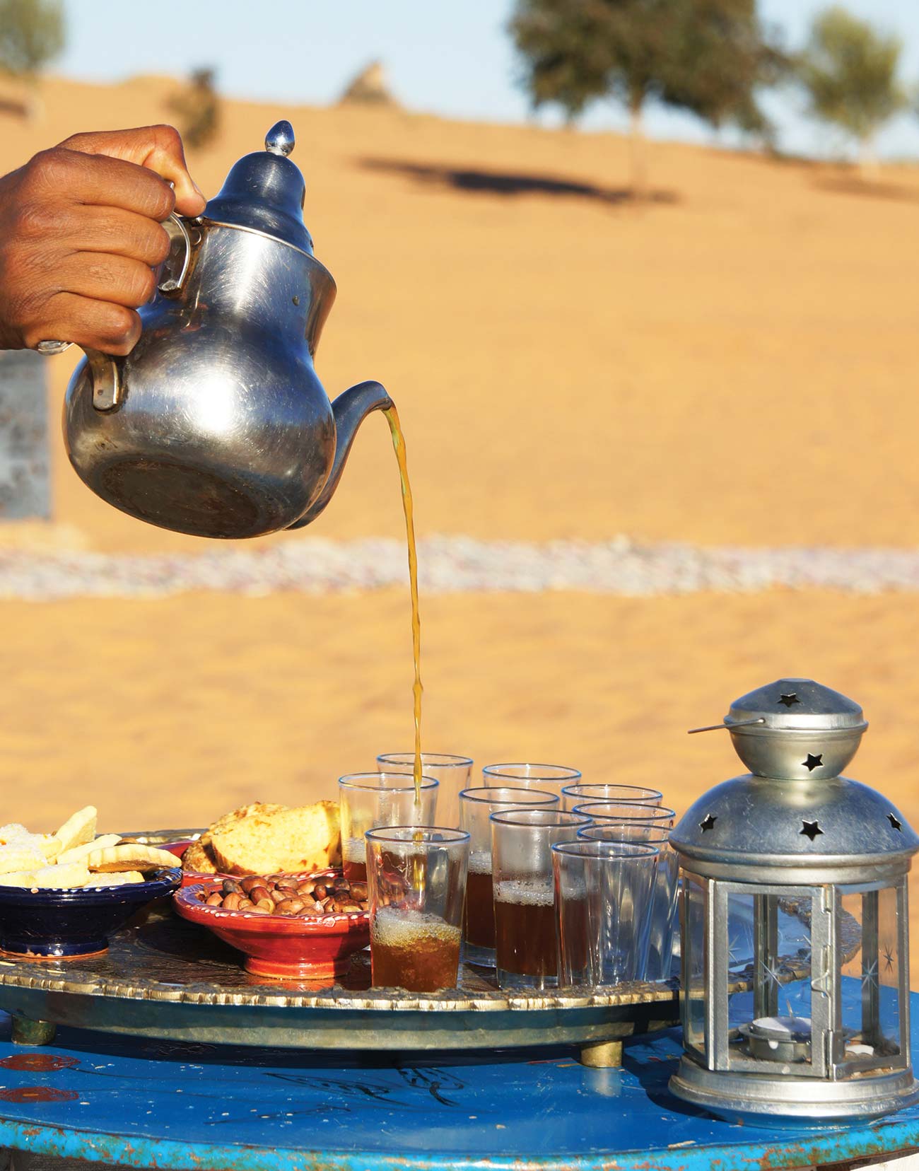 Sipping mint tea the national beverage of Morocco part of every greeting - photo 18