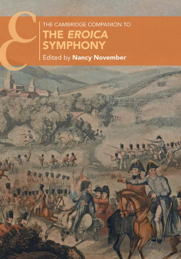 November - The Cambridge Companion to the Eroica Symphony