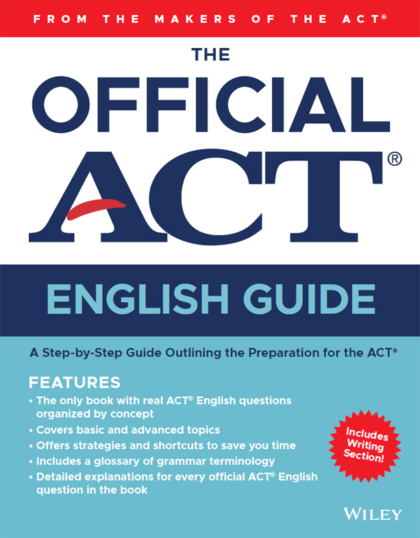 THEOFFICIAL ACT ENGLISH GUIDE Copyright 2020 by ACT Inc All rights - photo 1