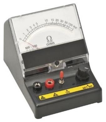 In shunt type ohmmeter the resistor whose value is unknown and to be measured - photo 4