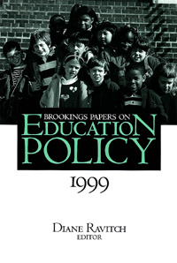 title Brookings Papers On Education Policy 1999 author Ravitch - photo 1