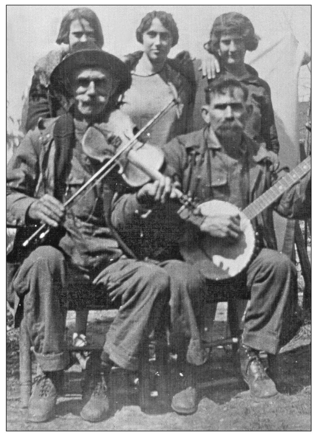 This undated photograph is the most well-known image of fiddle player Pendleton - photo 3