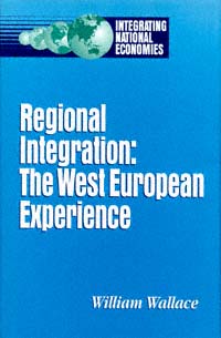 title Regional Integration The West European Experience Integrating - photo 1