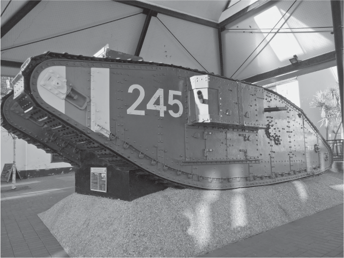 First World War tank in St Georges Square Ashford After the First World War - photo 8