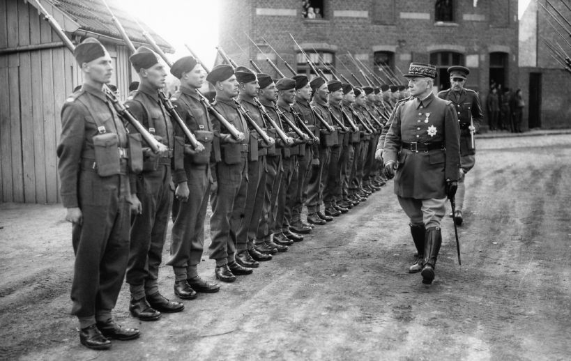 Thats what I call a guard said General Georges as he inspected a Guard of - photo 5