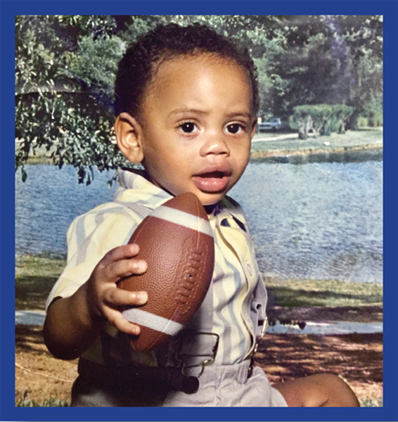 Photo courtesy of the author I loved football from a very young age Photo - photo 2