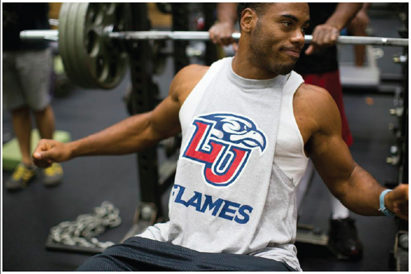 Photo by Caleb AtkinsLiberty University Hitting the gym at Liberty Photo - photo 9