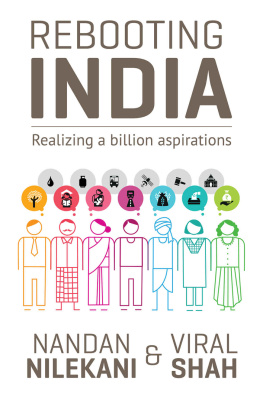 Nilekani Nandan Rebooting India: Realizing a Billion Aspirations