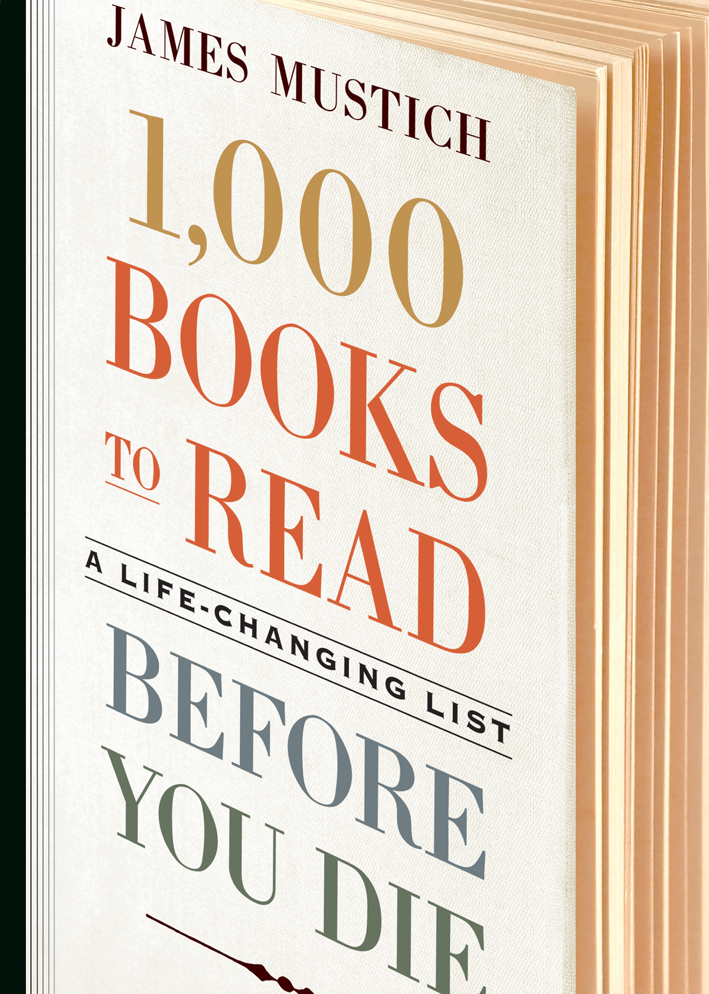 1000 books to rEAD BEFORE you diE A Life-changing list james - photo 1