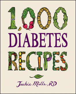 Jackie Mills - 1,000 Diabetes Recipes