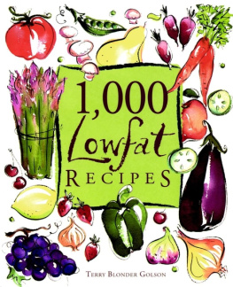 Terry Blonder Golson 1,000 Lowfat Recipes