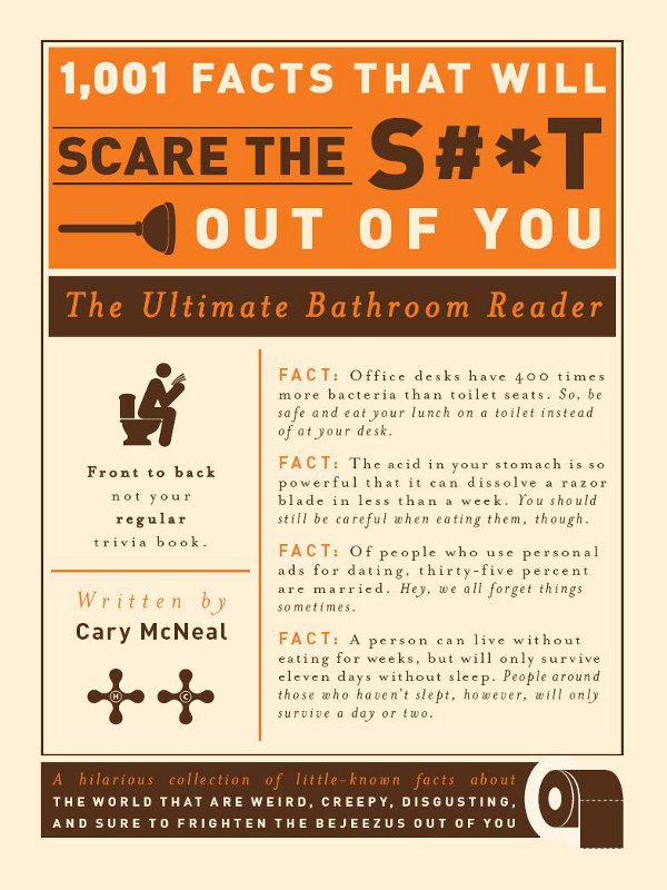 1001 Facts that Will Scare the St Out of You The Ultimate Bathroom Reader - image 1