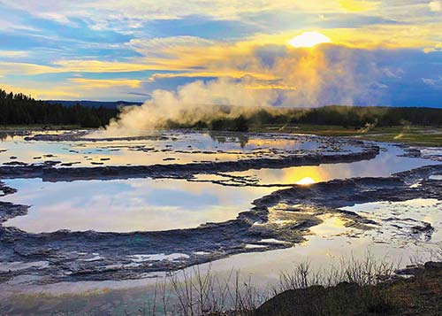 Moon Yellowstone Grand Teton Hike Camp See Wildlife - photo 3