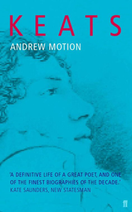 Andrew Motion - Keats