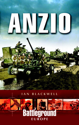 Ian Blackwell Anzio: Italy 1944 (Battleground Europe)