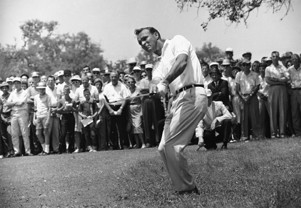 Palmer lifts an iron shot during a 1962 event Everybody talks about how he had - photo 5
