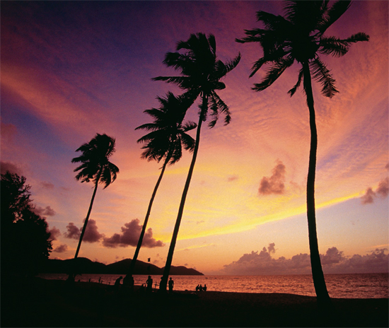 Sunset on Penangs famous Batu Ferringhi Beach Malaysia The Original - photo 8