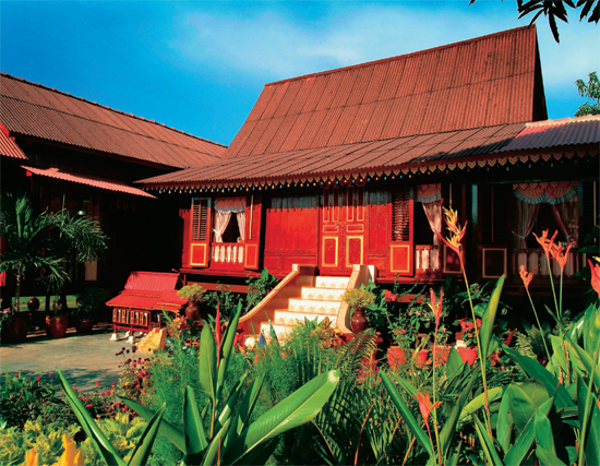 A typical village house in Kampong Mortem in downtown Malacca Its steep - photo 9