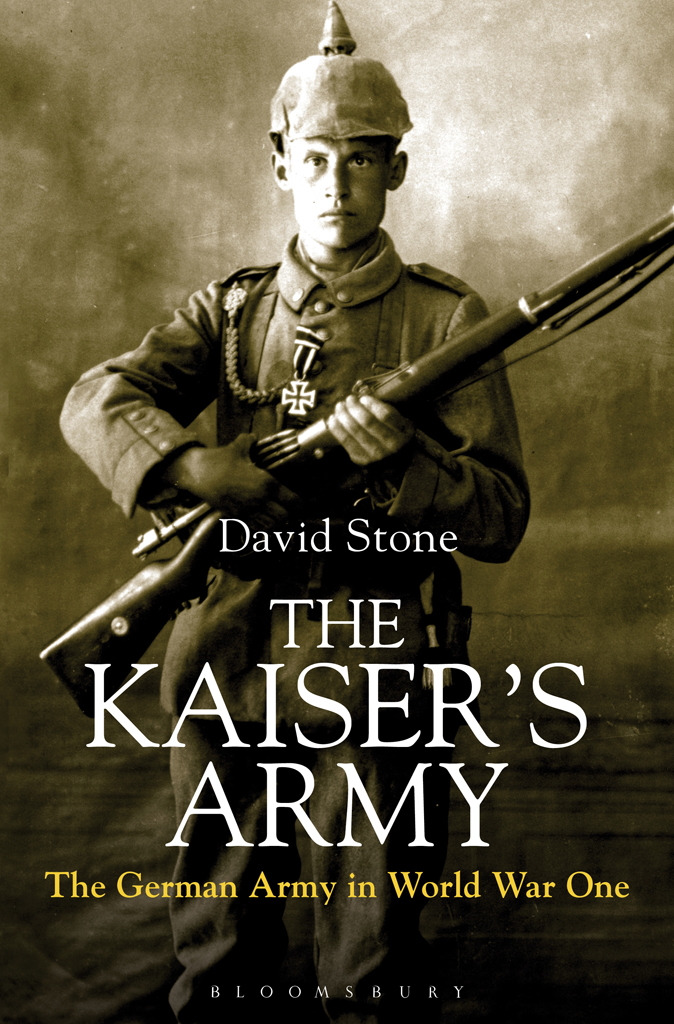 The Kaisers Army The German Army in World War One - image 1