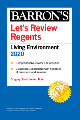 Gregory Scott Hunter - Lets Review Regents: Living Environment 2020 (Barrons Regents NY)